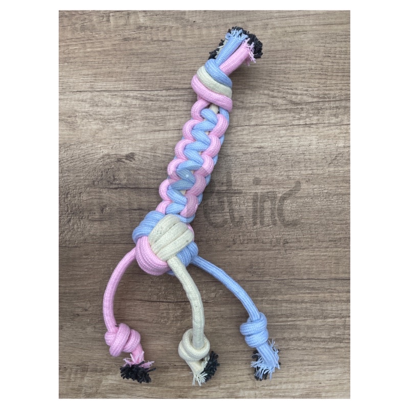 Combo pastel braid rope and ball