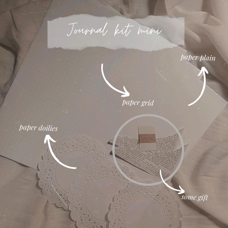 Journal kit mini [white]
