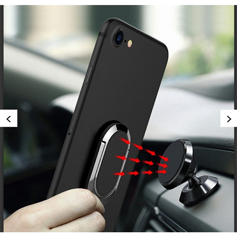 Spinner ring iring magnetic holder smartphone handphone 360 rotary