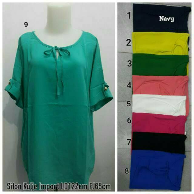 Blouse Sifon Fashion Import 55980