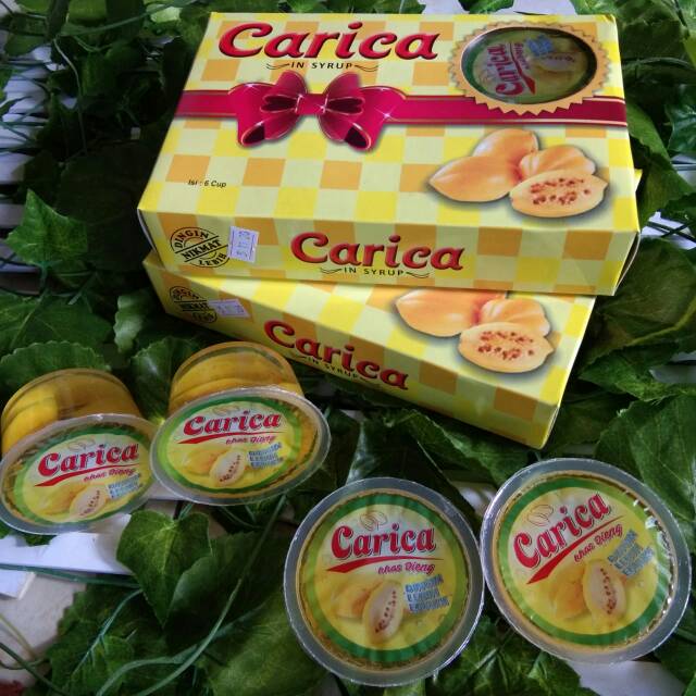 

Manisan Carica Khas Wonosobo (isi 6 cup)