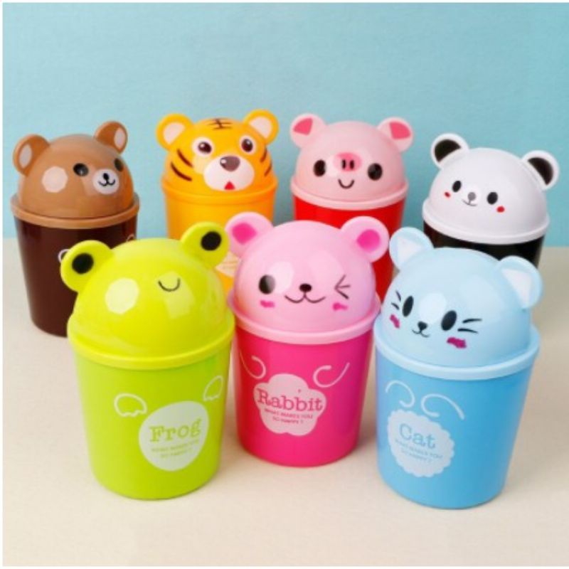 Tempat Sampah Mini Karakter Panda