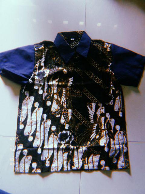 Cuci Gudang Sale Promo Batik Anak / Hem Anak Pendek / Kemeja Anak Laki Laki Usia 2-8 Tahun Termurah