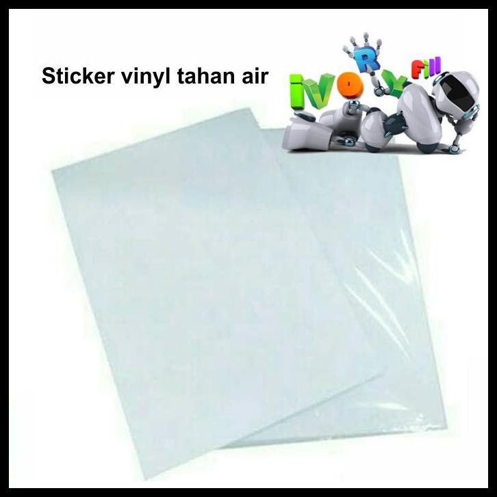 

Kertas Sticker Stiker Glossy Tahan Air Vinyl Bisa Cetak Di Semua Print