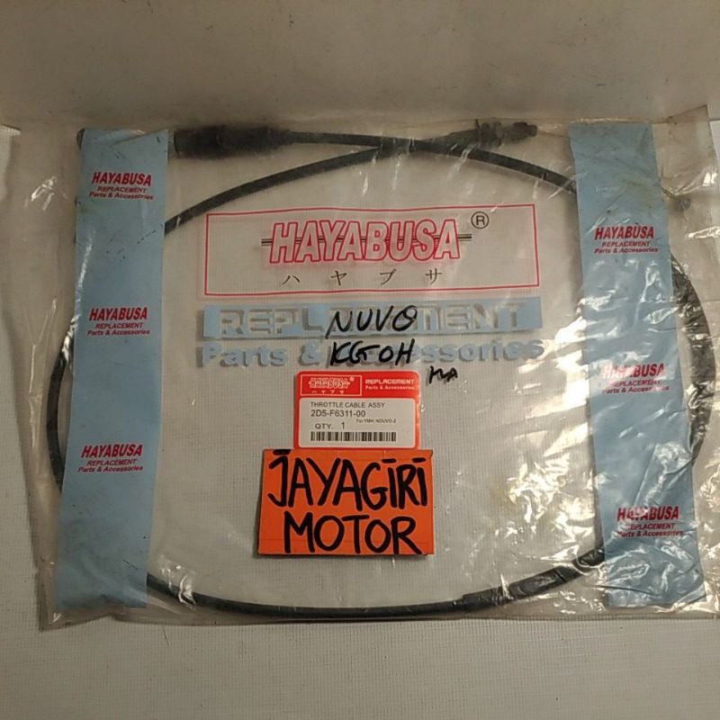 Kabel Gas Nouvo Z 2D5 Hayabusa Nuvo Cabel Cable Throttle Throtle Kable Tali Kawat Serat Selang Slang