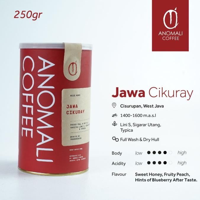 

[ COD ] Biji Kopi Jawa Cikuray 200gr BERMUTU Kode 151