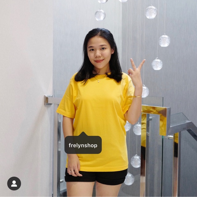 Download POLOS KUNING MUSTARD OVERSIZE MEN | BAJU KAOS TSHIRT ...