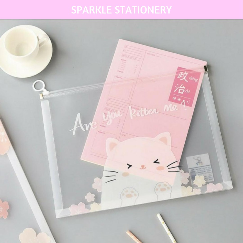 

File Organizer Map A4 Zipper Tempat File