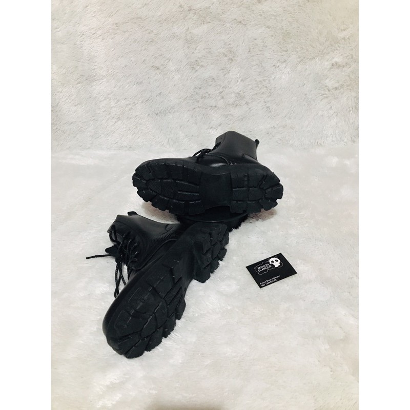 BT12 SEPATU BOOTS IMPORT BRITISH WANITA KOREA INGGRIS VELVET REAL PICTURE SIZE 40