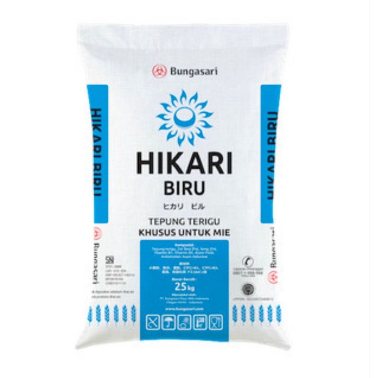 

Tepung terigu Hikari biru 25KG