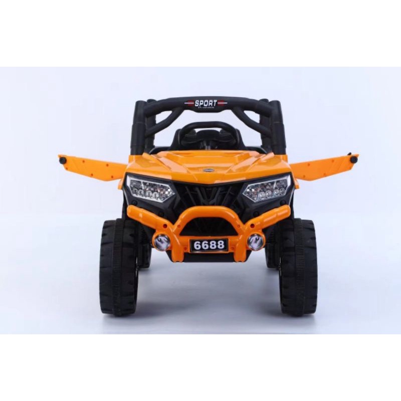 MOBILAN AKI YUKITA 6688 JEEP RAFT 12VOLT~ MOBILAN MAINAN ANAK~MOBIL AKI ANAK