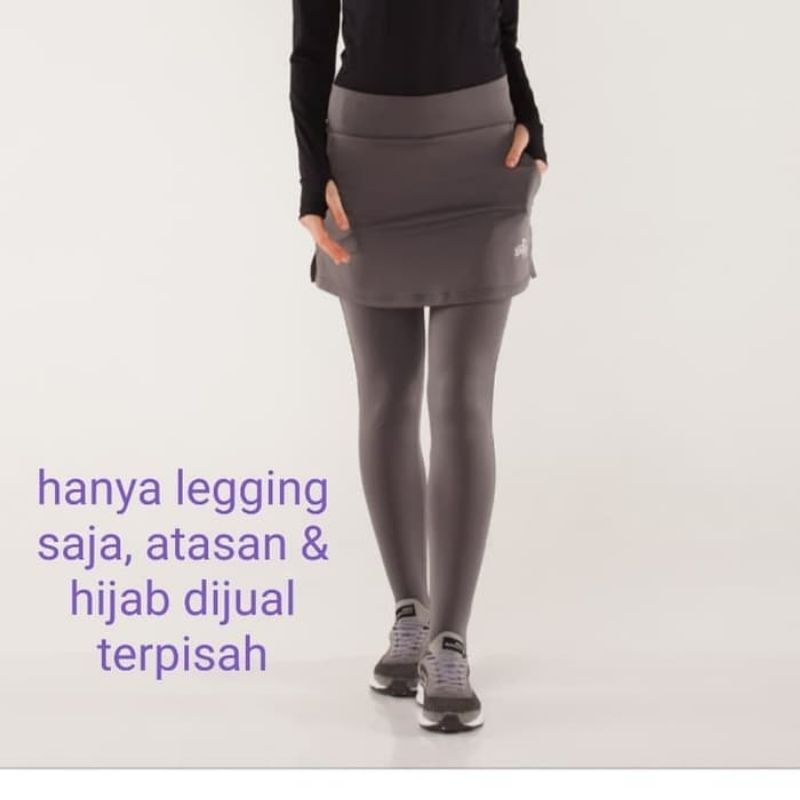 rok legging primrose specs leging gym wanita muslimah leging sepeda.
