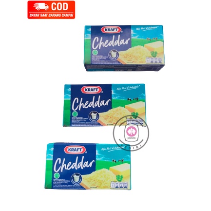 

Kraft Keju Cheddar Balok 160 gr Chesee Block Cheddar Keju Blok 160gr