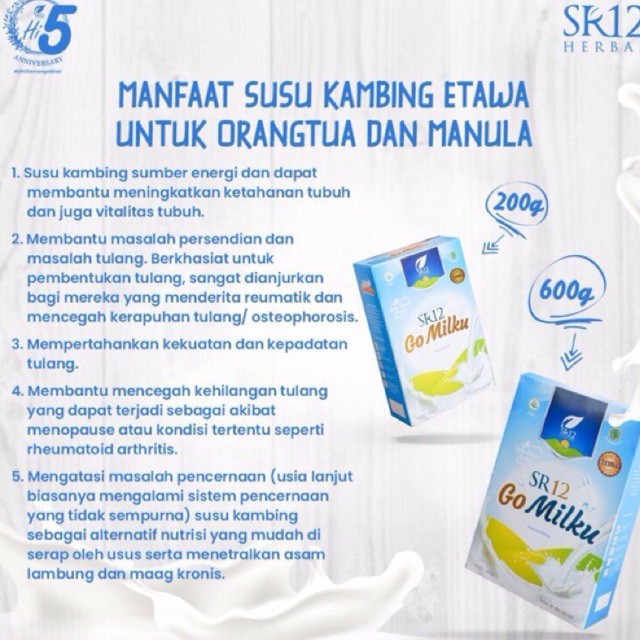 

GOMILKU SUSU ETAWA SR12
