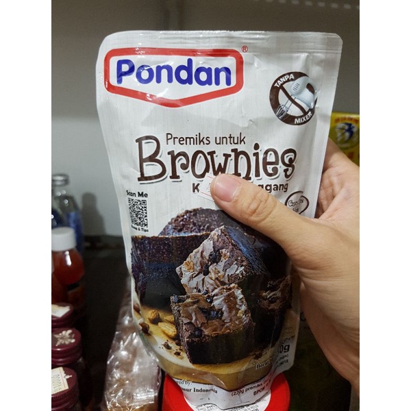 

pondan premiks brownies pouch