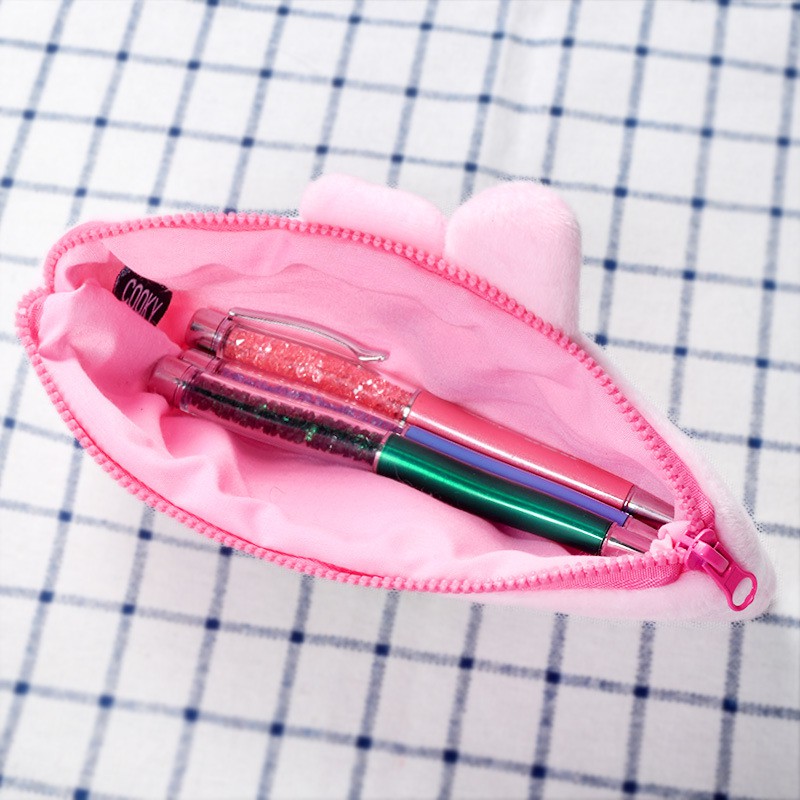 

[DZ] ST198 - Kpop Kotak Pensil Beludru Tempat Alat Tulis