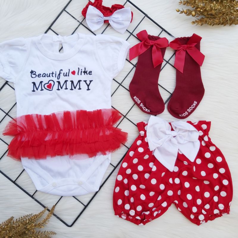 BAJU BAYI BLOOMER SET BABY BAHAN KATUN ADEM / BLOMER SET BAYI