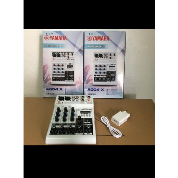 mixer audio yamaha ag04x ag 04x 4CH usb bluetooth