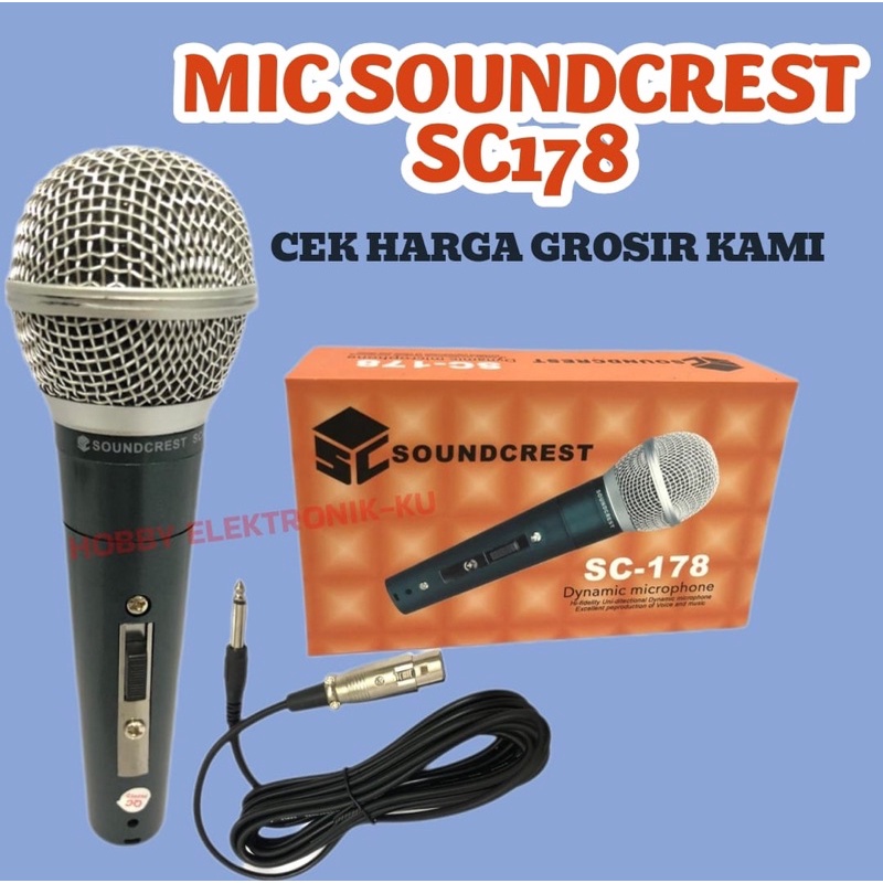 MICROPHONE SOUNDCREST SC-178