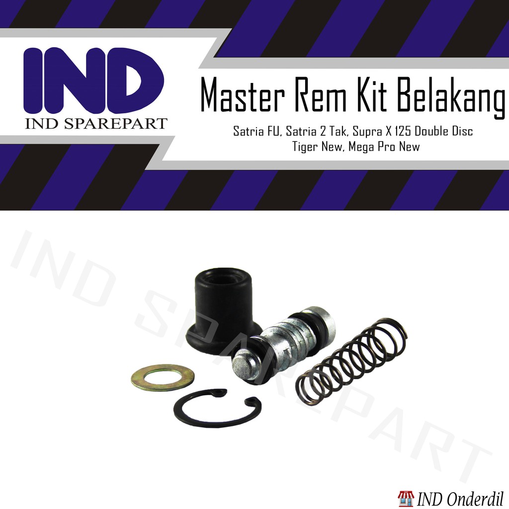 Master Rem Kit Belakang Supra X 125 Double Disc/Tiger New/Mega Pro New