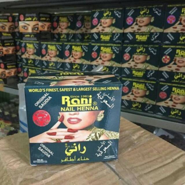 Pacar Kuku Rani Nail Henna Hena Shopee Indonesia Pacar Kuku Rani Nail Henna Hena Shopee Indonesia