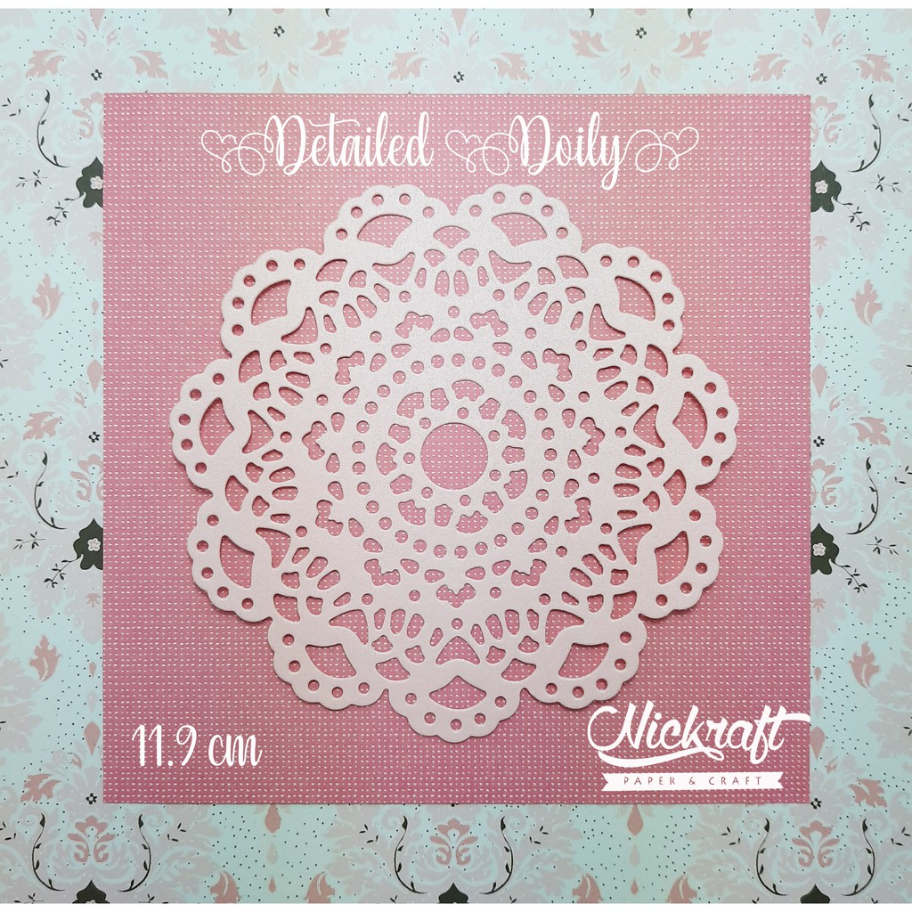 

DETAILED DOILY - BAHAN HIASAN SCRAPBOOK KERTAS DOILLIES