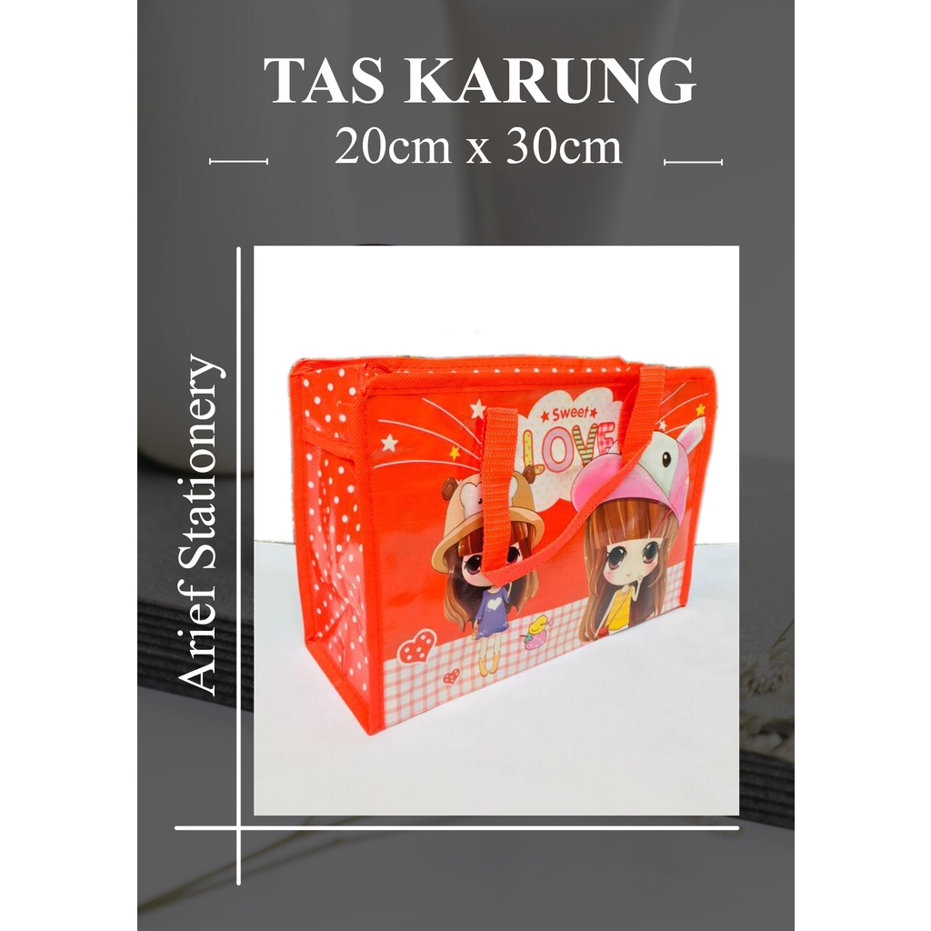 Tas Karung Serbaguna Tas Loundry Ukuran 20cm x 30cm