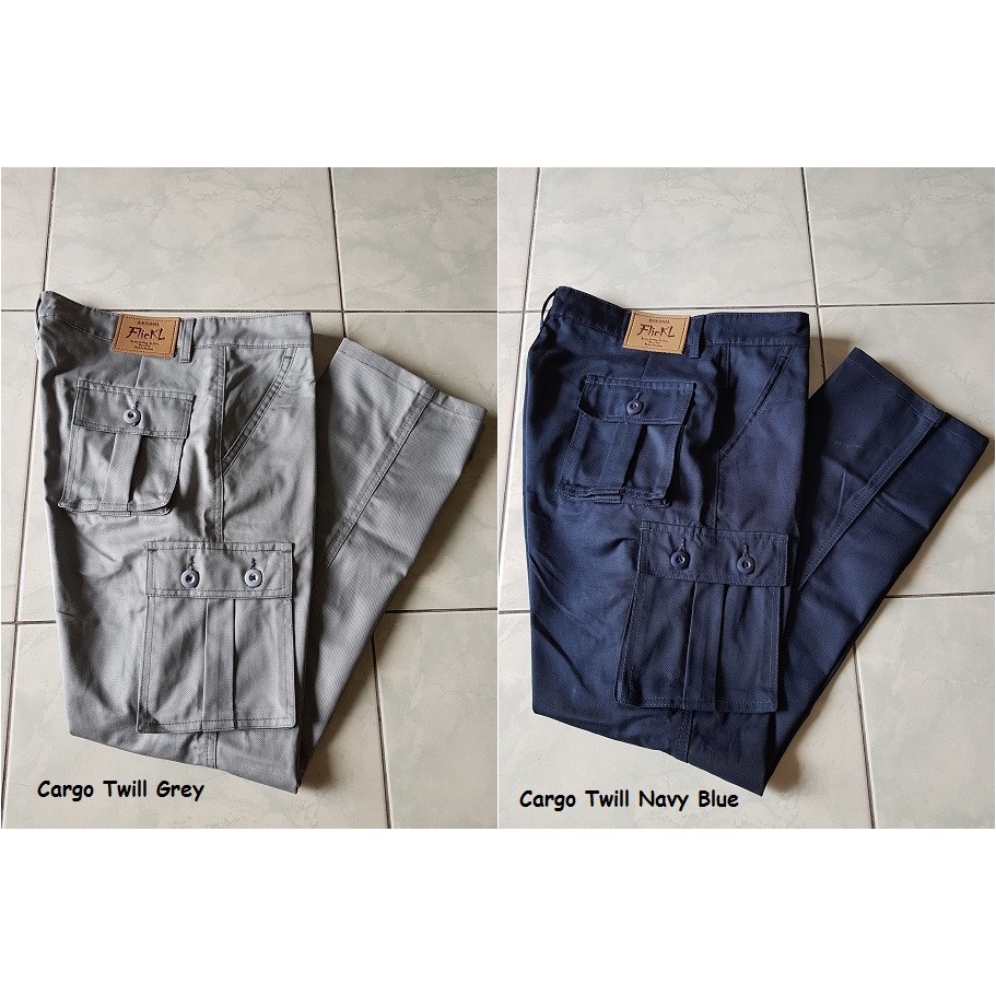 Celana Cargo Panjang Pria Pants PDL Safari