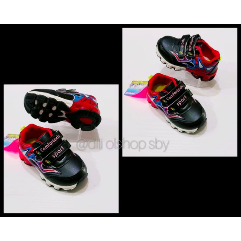 sepatu lampu anak import