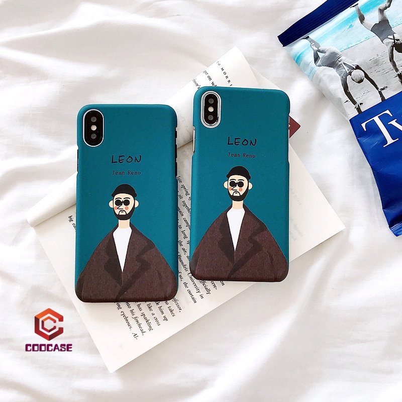 Cartoon Couples Case Compatible For Compatible For IPhone 8 7 6s 6 Plus 7Plus 8Plus 6Plus 6SPlus  X Hard Cover The Professional Killer