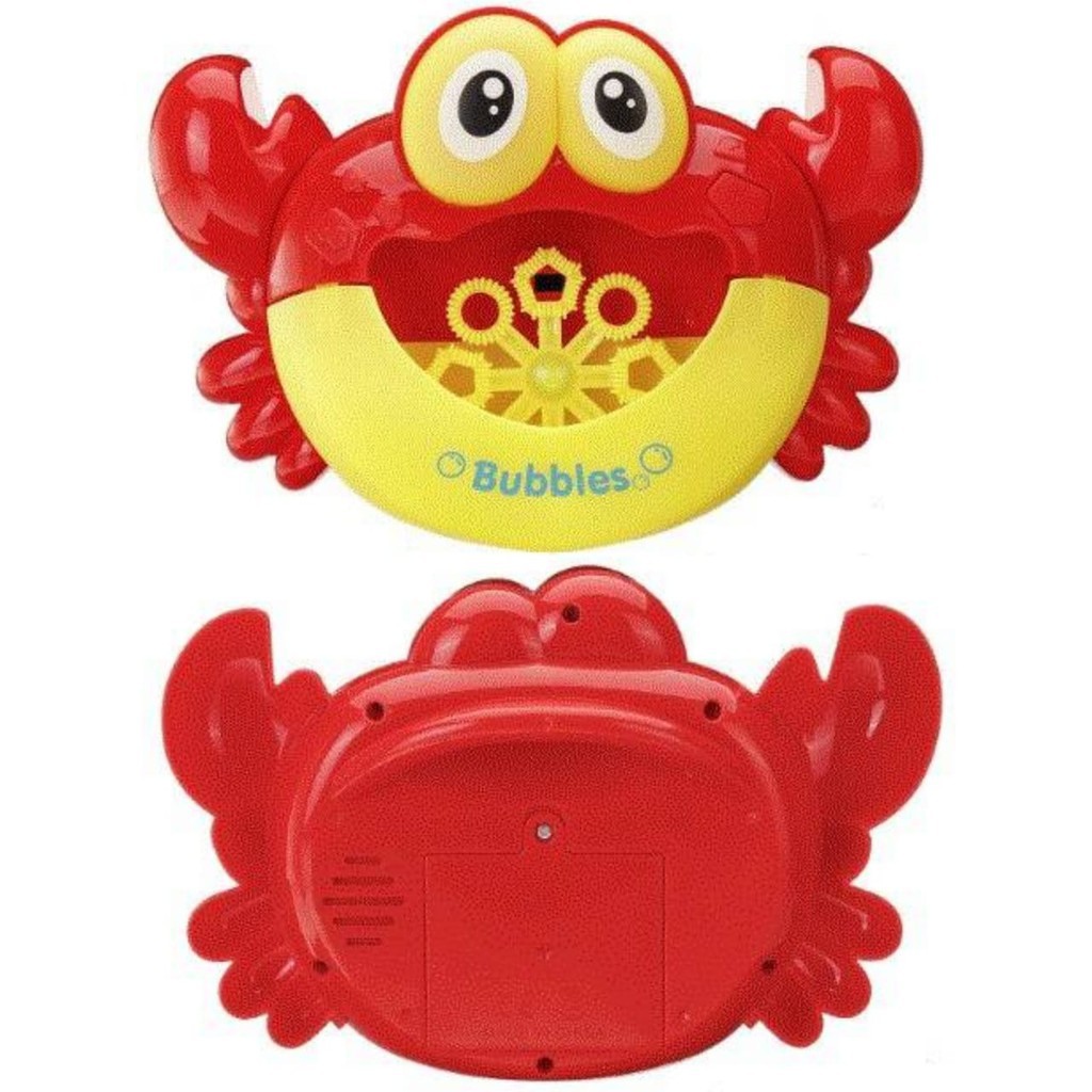 ~COD~ DO-M56 M57 Mainan Mandi Anak Bubble Crab Music Alat Pembuat Busa Mainan Gelembung Balon Sabun-3