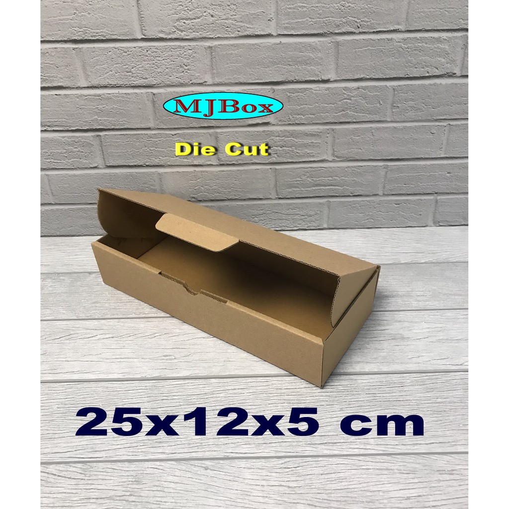 

KARDUS UK. 25x12x5 CM....DIE CUT KARTON BOX UNTUK KOTAK BAJU-AKSESORIS-SOUVENIR DLL MODEL BOX PIZZA