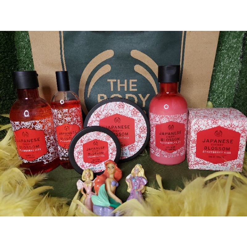 japanese cherry blossom strawberry kiss the body shop / the body shop japanese cherry blossom strawb