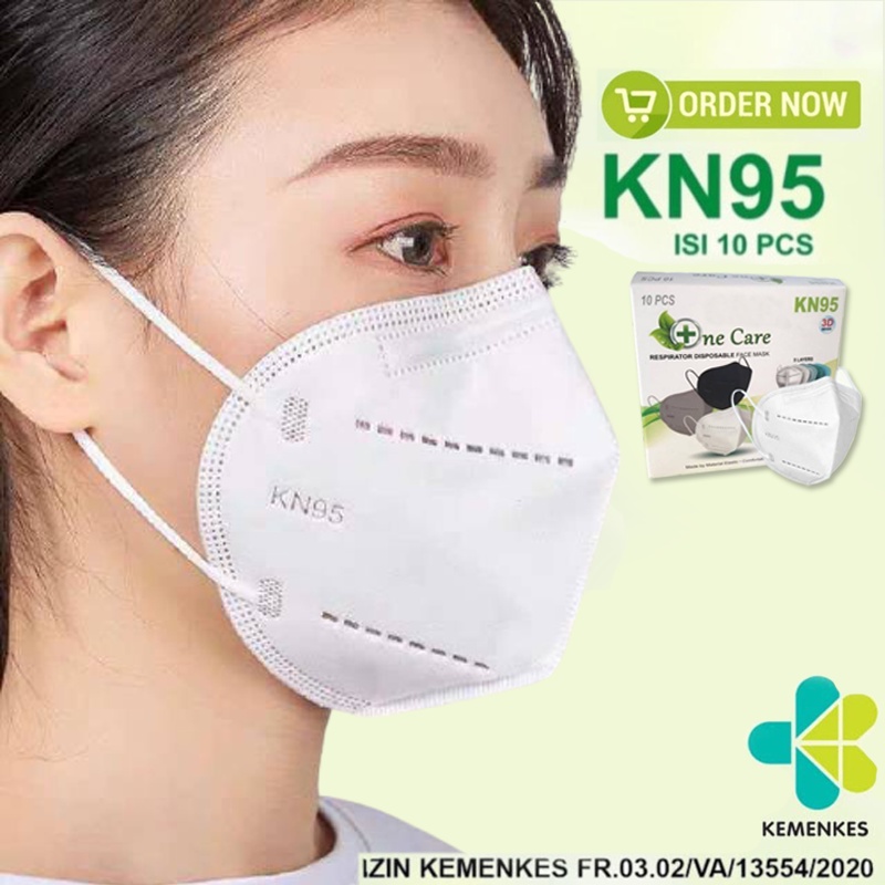 Masker KN95 isi 10pcs 5ply / disposable maks/masker sekali pakai