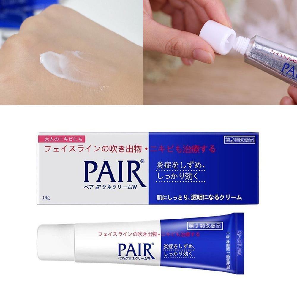 LION PAIR Acne Cream W24g  Antibacterial Acne Face Krim W Anti Jerawat Original Jepang