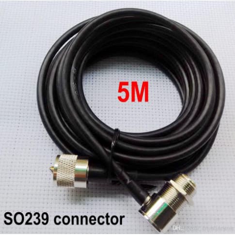 KABEL RG-58 RG58 ANTENA MOBIL RIG HT 5 METER