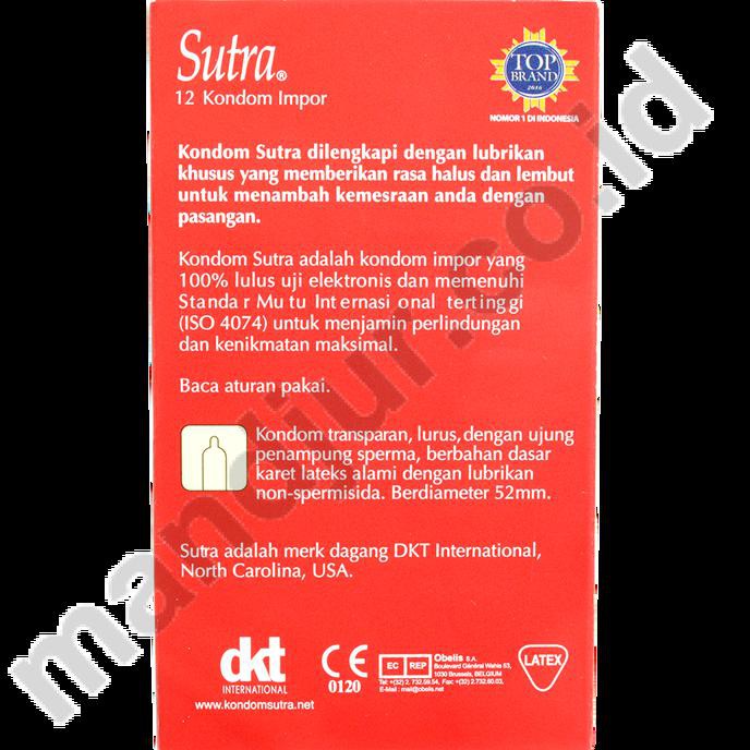 Kondom Sutra Merah (Isi 12)