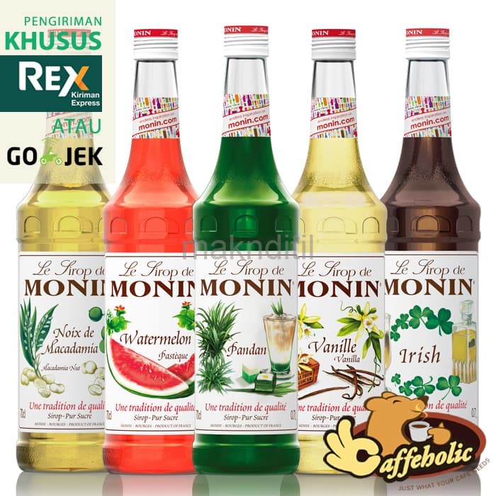 

MONIN SYRUP 70 CL (700ml) Terlengkap Varian Rasa; Etalase Monin 700 ml