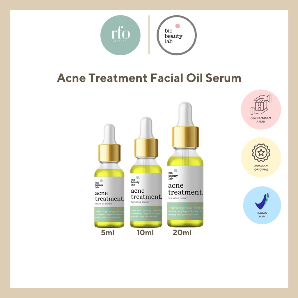 Bio Beauty Lab Acne Treatment Facial Oil Serum