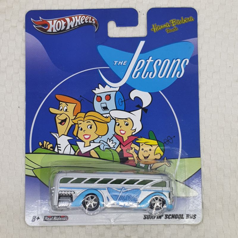 SURFIN' SCHOOL BUS THE JETSONS - HOT WHEELS