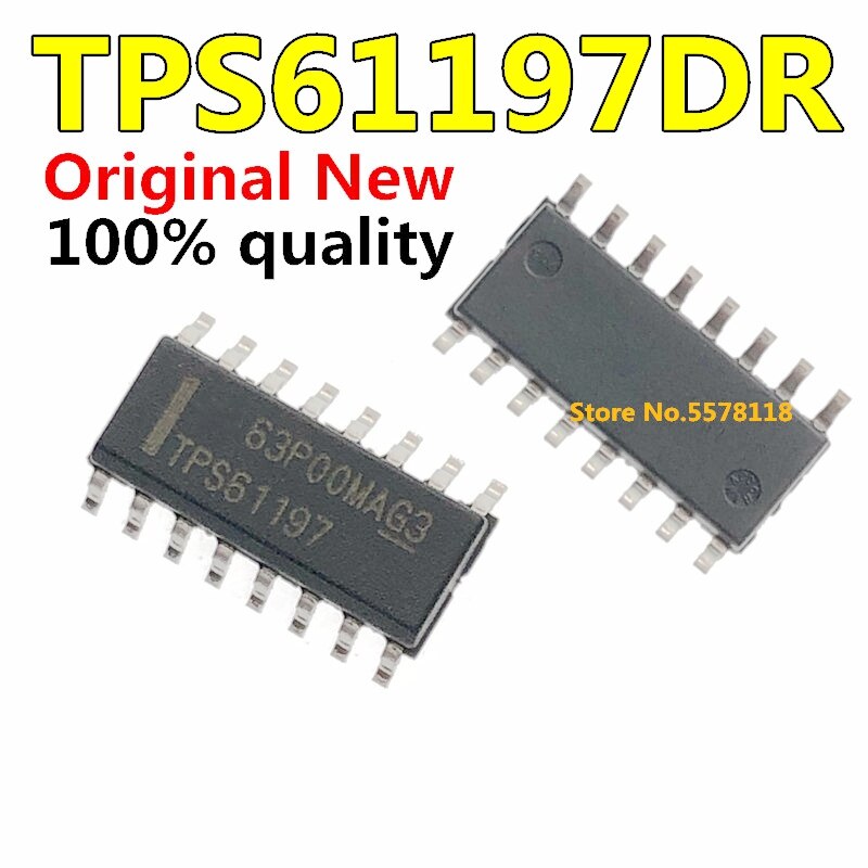 1pcs100% Baru TPS61197DR TPS61197 61197 SOP-16 Chipset Dalam Stok