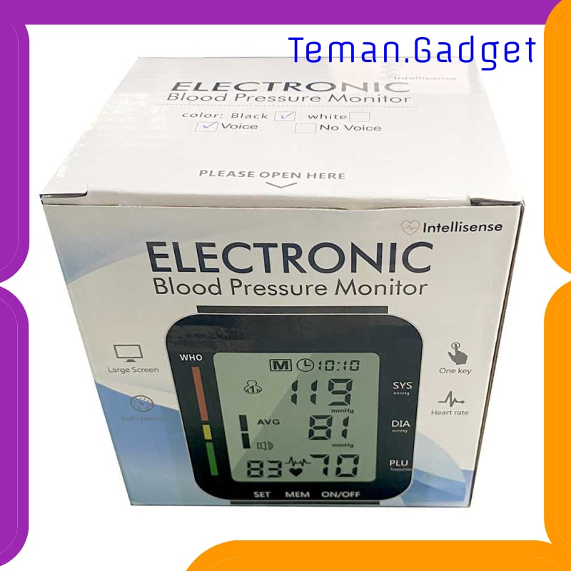 TG-FE305 TAFFOMICRON PENGUKUR TEKANAN DARAH SPHYGMOMANOMETER VOICE - RZ204