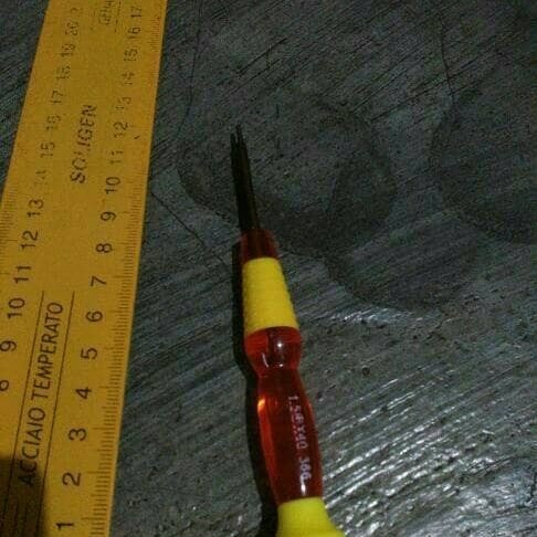 Obeng Jam Kacamata Precision Screwdriver Plus (+) 1.5 x 40 Magnet