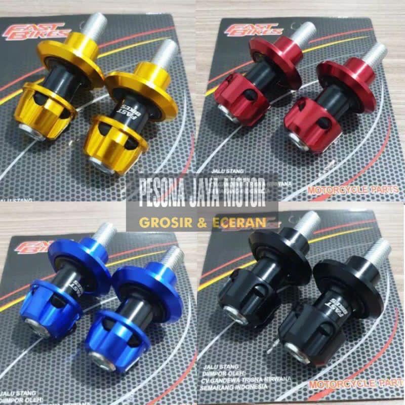 Jalu pedok Jalu Paddock Full Cnc Ninja 250 Fi/Karbu/Zx250/Rr Mono