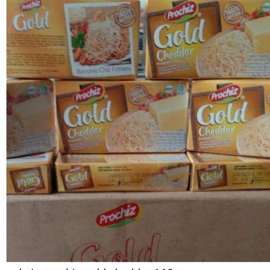 

Keju prochiz gold cheddar 160 gram