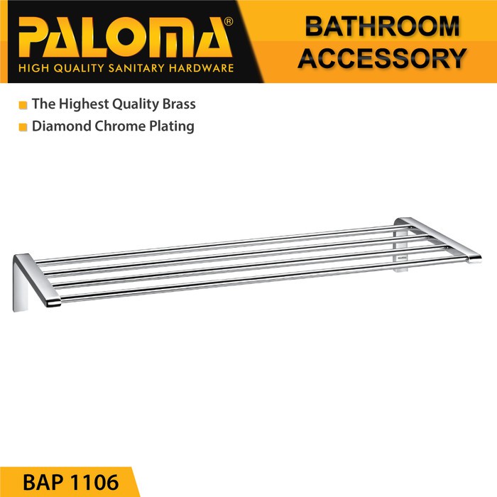 PALOMA BAP 1106 Rak Handuk Baju Gantungan Hanger Dinding Kamar Mandi