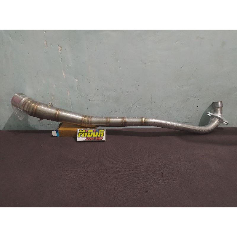 Pipa leher knalpot racing ori CLD Blade Karisma Supra x125 Fi Helm in Blade 125