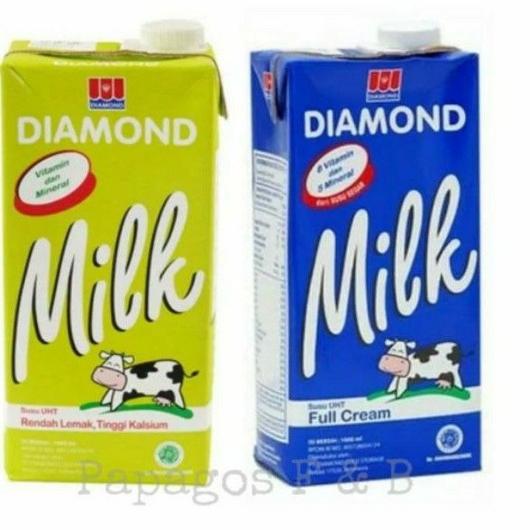 

Susu Uht Diamond Low Fat / Full Cream 1 liter