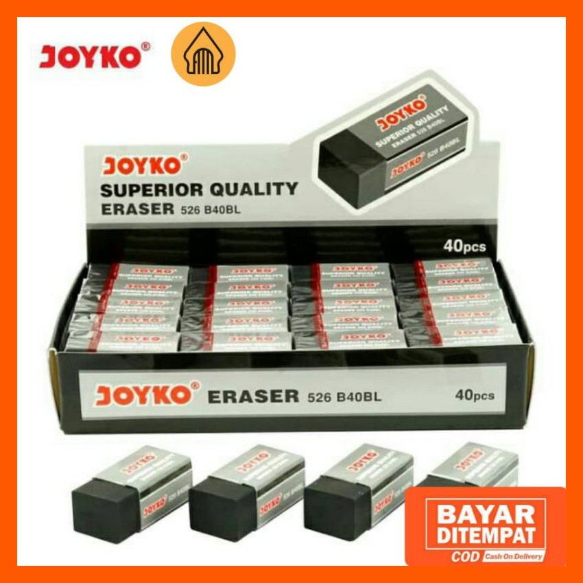 

STIP / PENGHAPUS / SETIP JOYKO B40BL HITAM 1 pcs