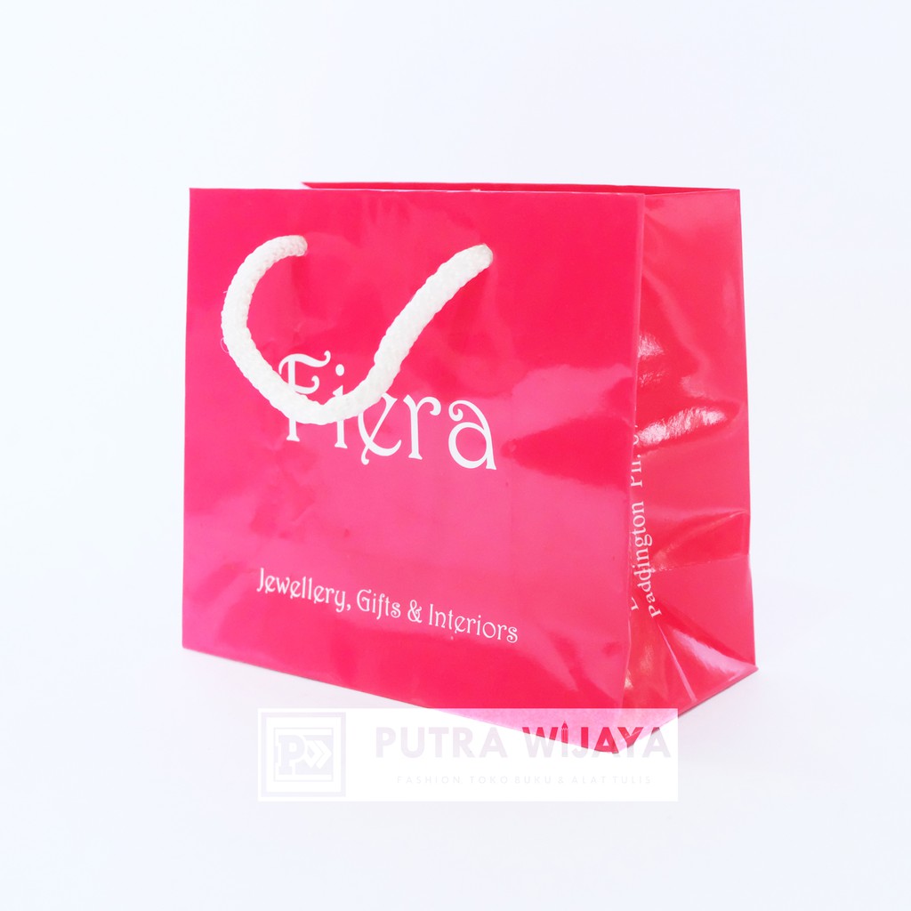 

Paper Bag (Tas Kertas) Import Kecil Fiera Warna Merah